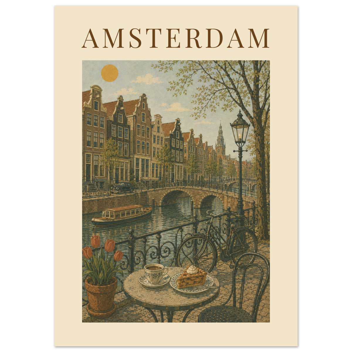 Amsterdam Poster Art