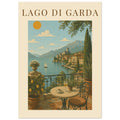 Lago di Garda Poster Art