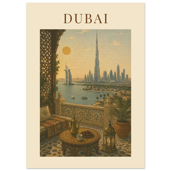Dubai Poster Art