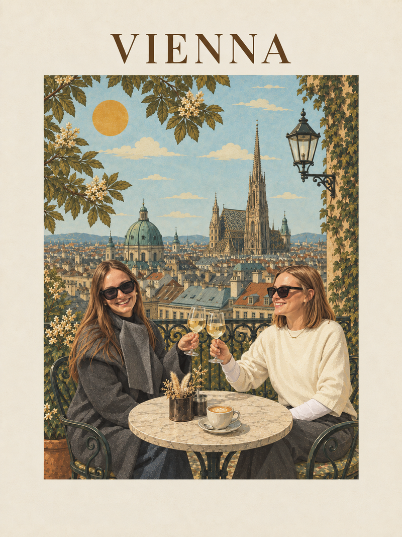 Personalisiertes Reiseposter