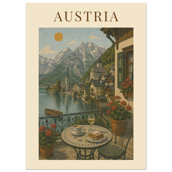 Austria Poster Art