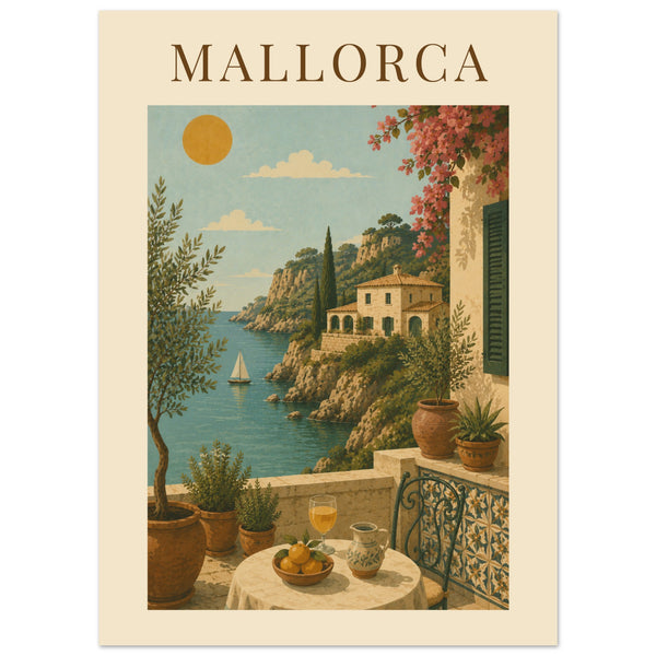 Mallorca Poster Art