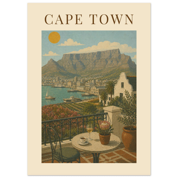 Cape Town Poster Art