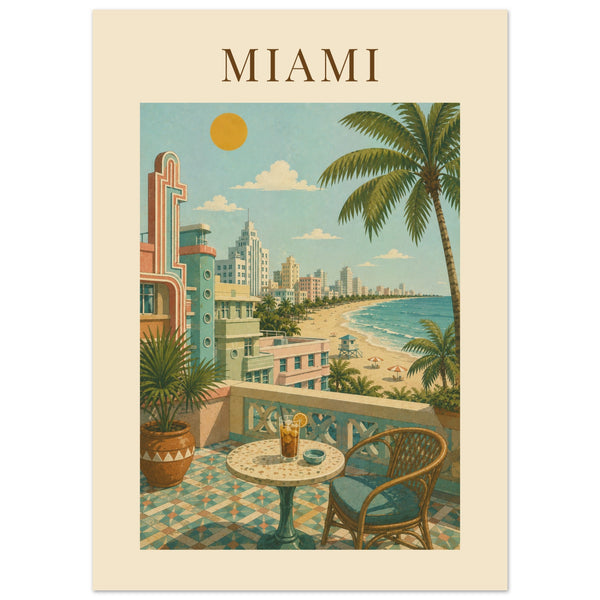 Miami Poster Art