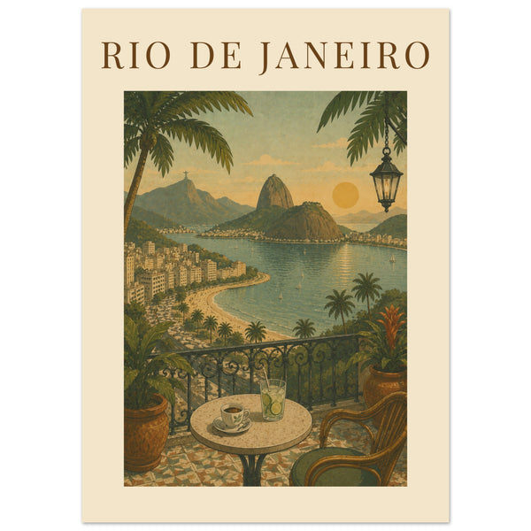 Rio de Janeiro Poster Art
