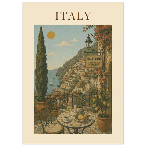 Italy Poster Art